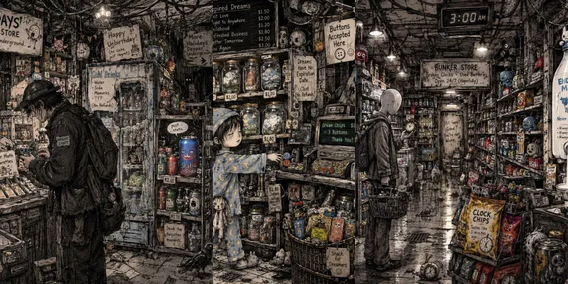 Surreal Underground Convenience Stores
