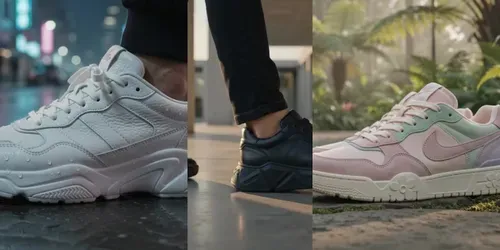 Motion Identity Footwear generated by veo