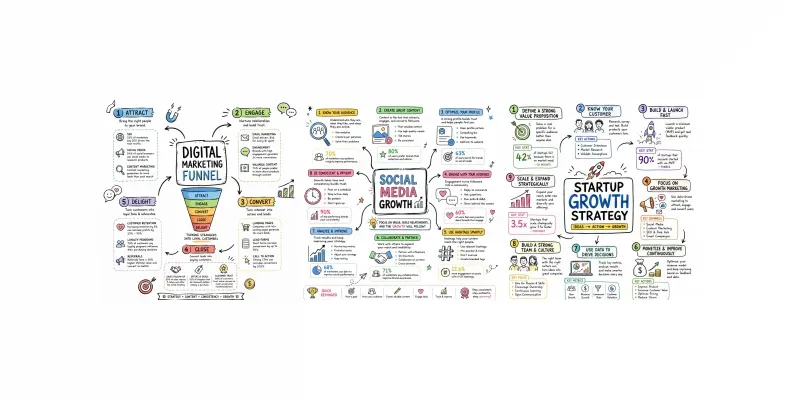 Hand Drawn Infographic Template Packs generated by undefined
