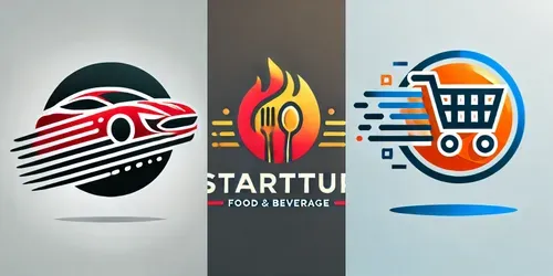 Modern generated Startup Logos generated by dalle