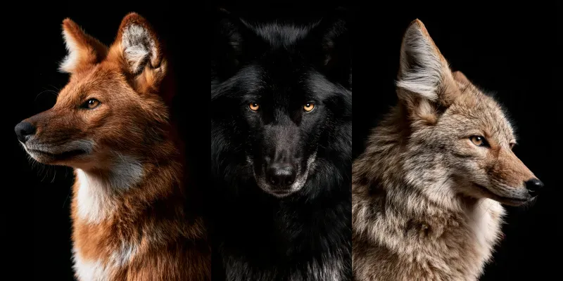 Wild Canid Portrait Generator