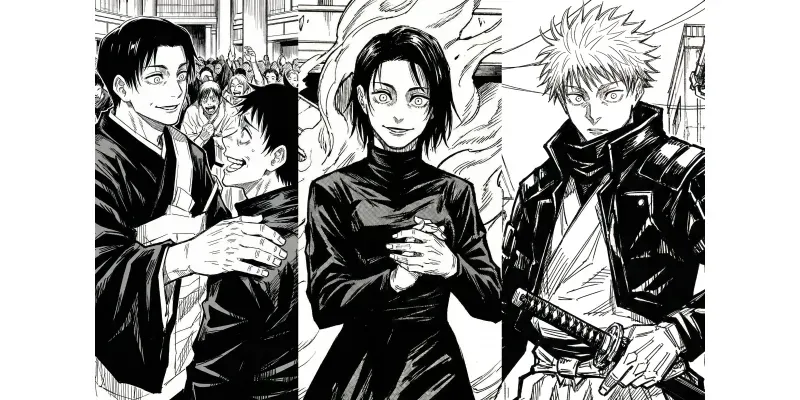 Gege Akutami Style Jjk Manga Art generated by undefined