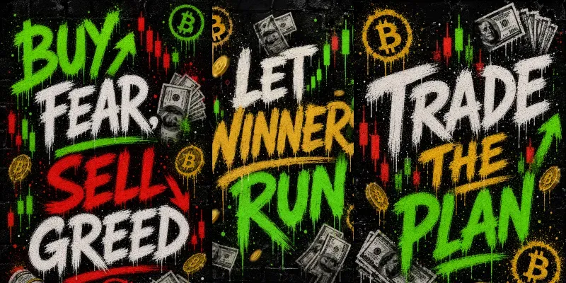 Spray Paint Trading Motivation Posters generated by undefined