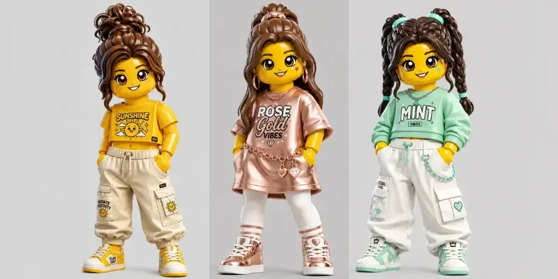 Lego Streetwear Girls generated by undefined