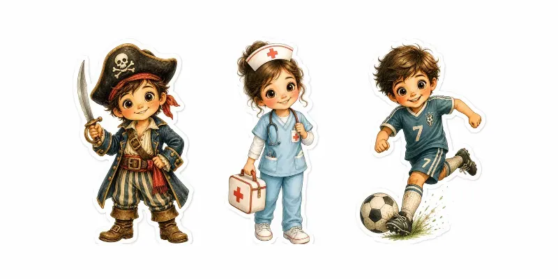 Wonderbook Sticker Style generated by undefined