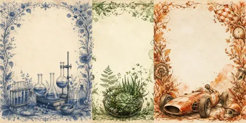 Botanical Concepts generated by chatgpt-image
