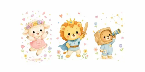 Whimsical Soft Pastel Chibi Collections generated by chatgpt-image