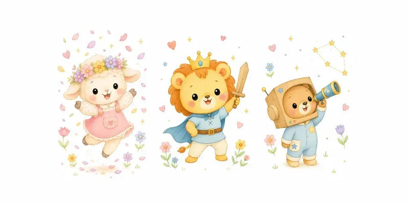 Whimsical Soft Pastel Chibi Collections generated by undefined