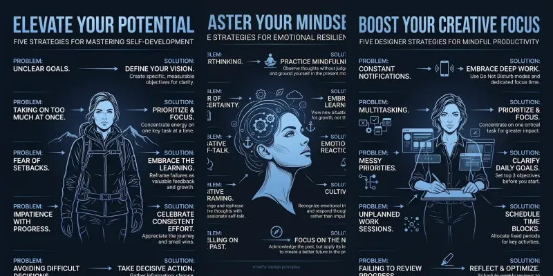 Problems Solutions Infographics generated by undefined