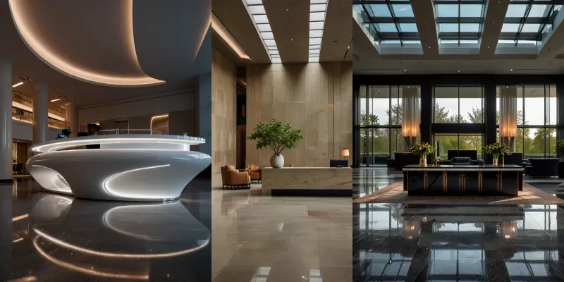 Luxury Hotel Lobby Architectures