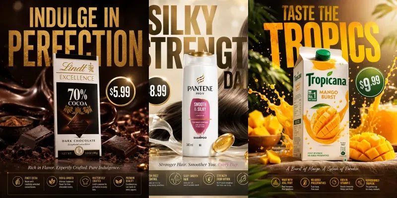 Premium Commercial Ads With Price Badges generated by undefined