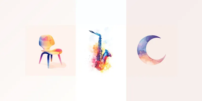 Blurred Motionstyle Cute Logos generated by undefined