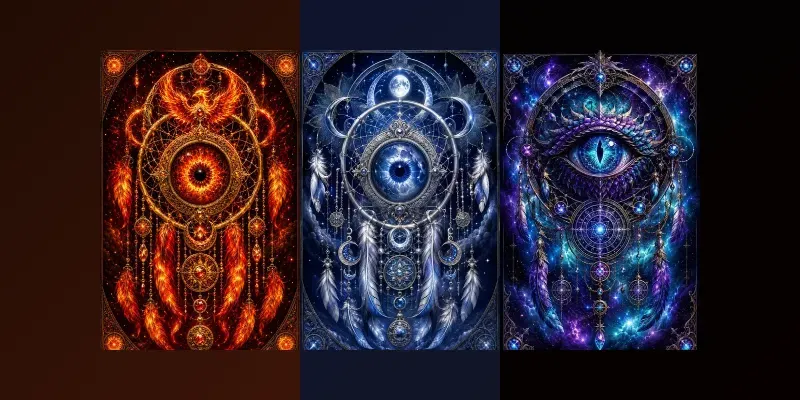 Mystic Eye Dreamcatcher Creator generated by undefined