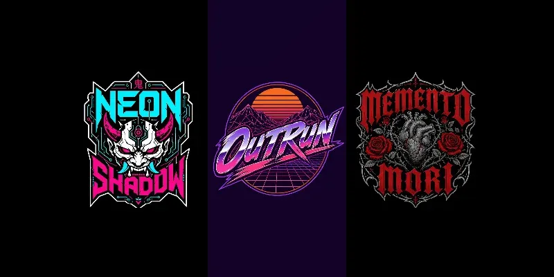 Emblem Apparel Design Vectors generated by undefined