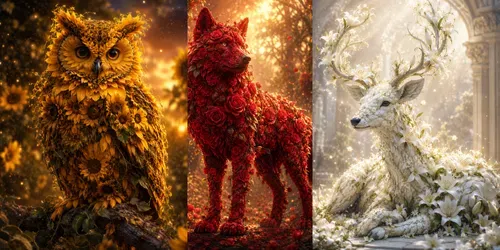 Bloom Beast Generator generated by chatgpt-image