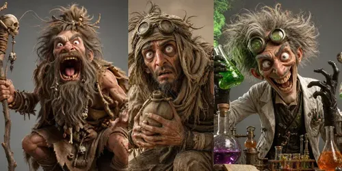 Stylized Characters generated by chatgpt-image