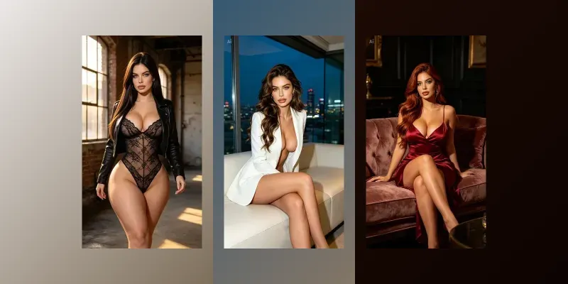 Glamorous Girls Portraits