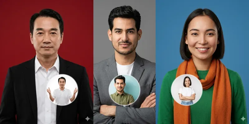 Portraits For Professional Id Photos generated by undefined