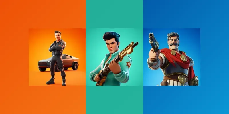 3d Fortnite Characters generated by undefined