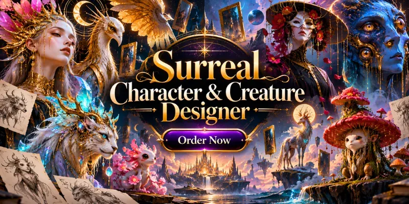 Surreal Character Creature Designer