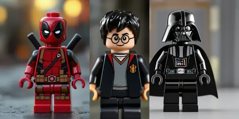 Legostyle Minifigure Characters generated by undefined