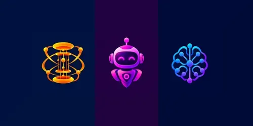 Futuristic Tech Startup Logo Design Tools generated by chatgpt-image