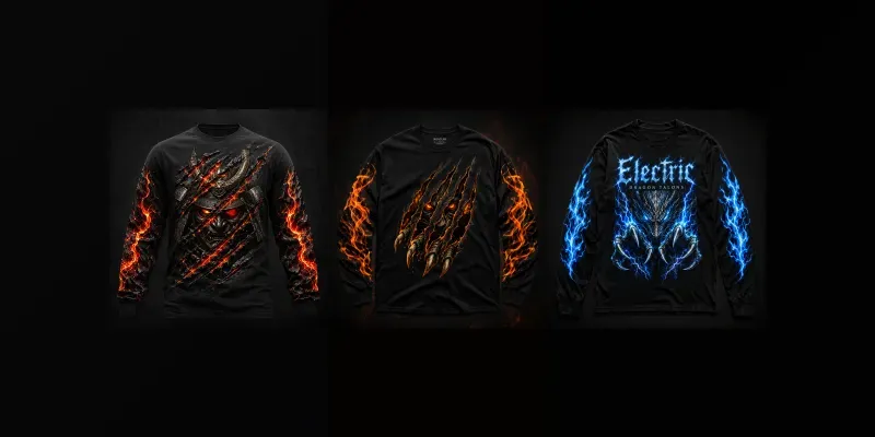 Flaming Streetwear Shirt Generator generated by undefined