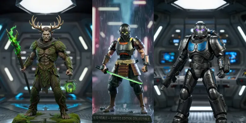 Hyperrealistic Action Figure Generator generated by undefined