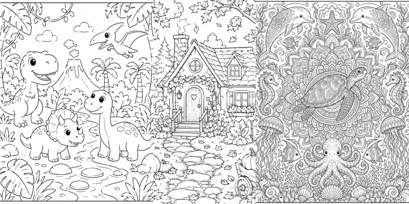 KDP Coloring Book Page Designers generated by undefined