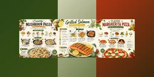Recipe Infographic Kits generated by chatgpt-image
