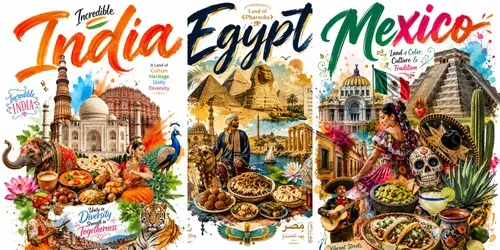 Travel Destination Poster Creators generated by chatgpt-image