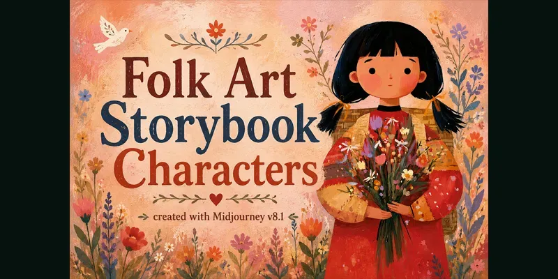 Folk Art Storybook Characters generated by undefined