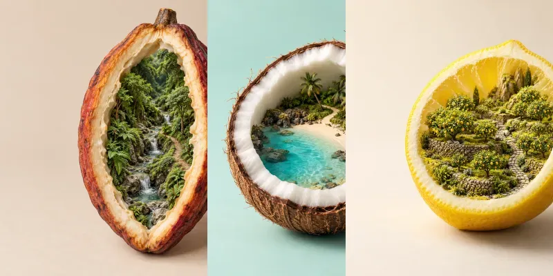 Cutaway Ingredient Worlds
