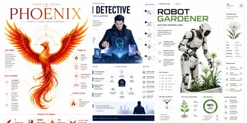 Modern Infographic Poster Generator generated by chatgpt-image