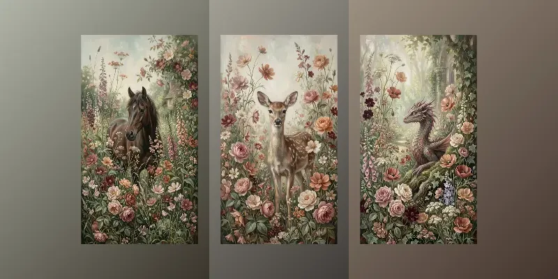 Botanical Dreamscapes generated by undefined