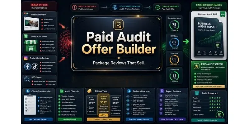 Paid Audit Offer Builder generated by undefined