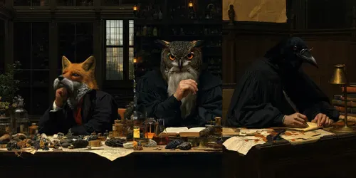 Dark Academic Fantasy Portraits generated by midjourney