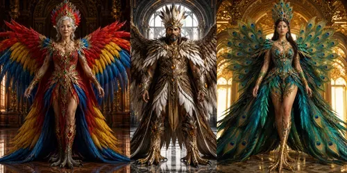 Feathered Thrones generated by chatgpt-image