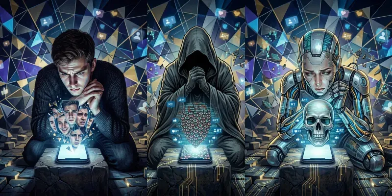 Digital Narcissuses generated by undefined