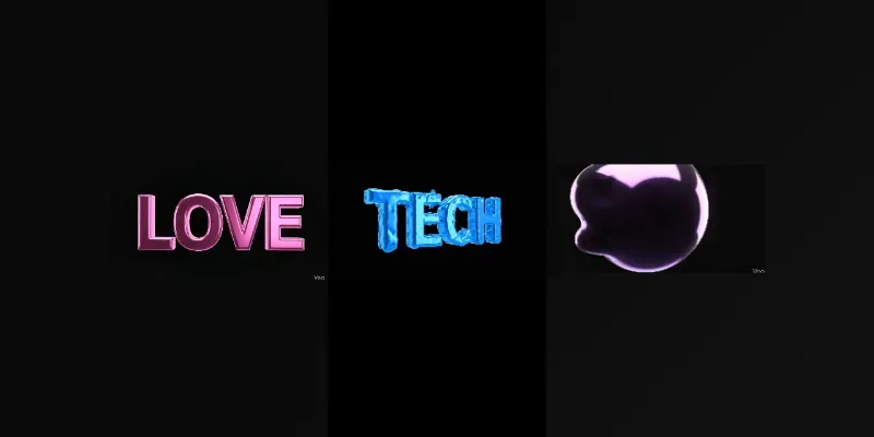 Holographic Mercury Liquid Text Reveals generated by undefined