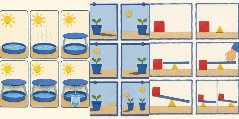 Science Process Picture Cards generated by undefined