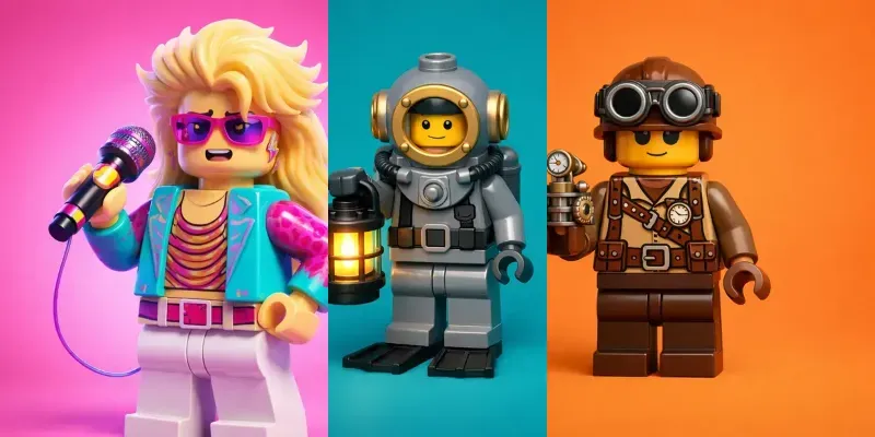 Lego Style Character Generator Packs generated by undefined