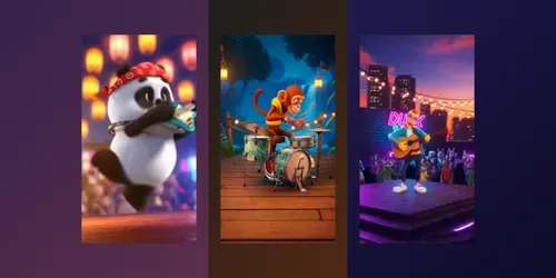 Animated Music Performances generated by sora