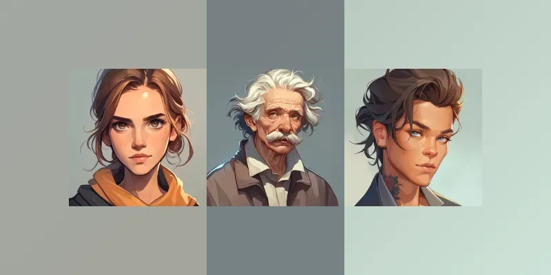 Realistic Digital Portrait Art generated by undefined