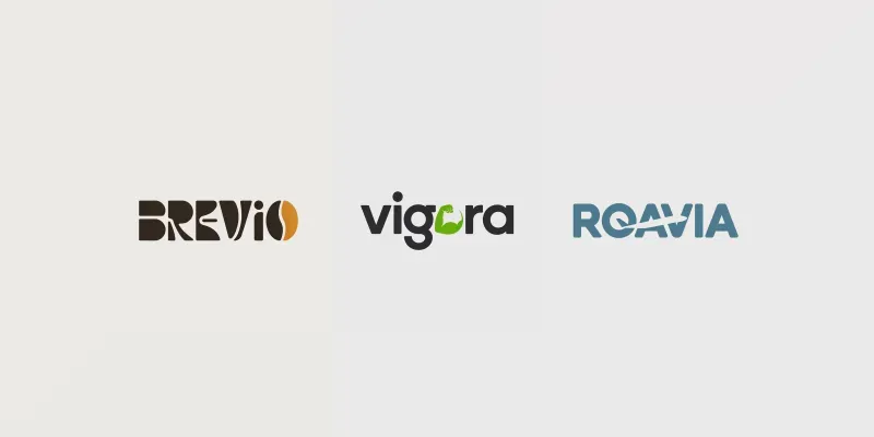Modern Flat Brand Logos generated by undefined