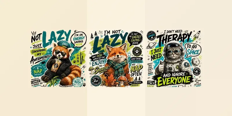 Modern Animal Poster Bundles generated by undefined