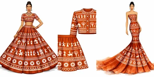 Warli Art Inspired Modern Fashion generated by chatgpt-image