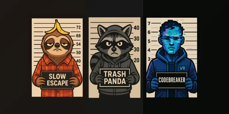 Cartoon Mugshot Vector Series generated by undefined