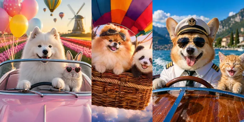 Joyful Animal Adventures generated by undefined
