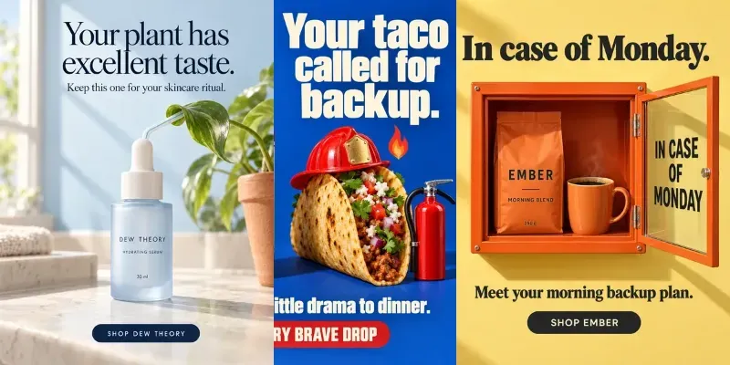 Humorous Product Ad Creatives Generator